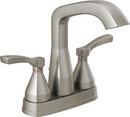 Two Handle Centerset Bathroom Sink Faucet in Stainless