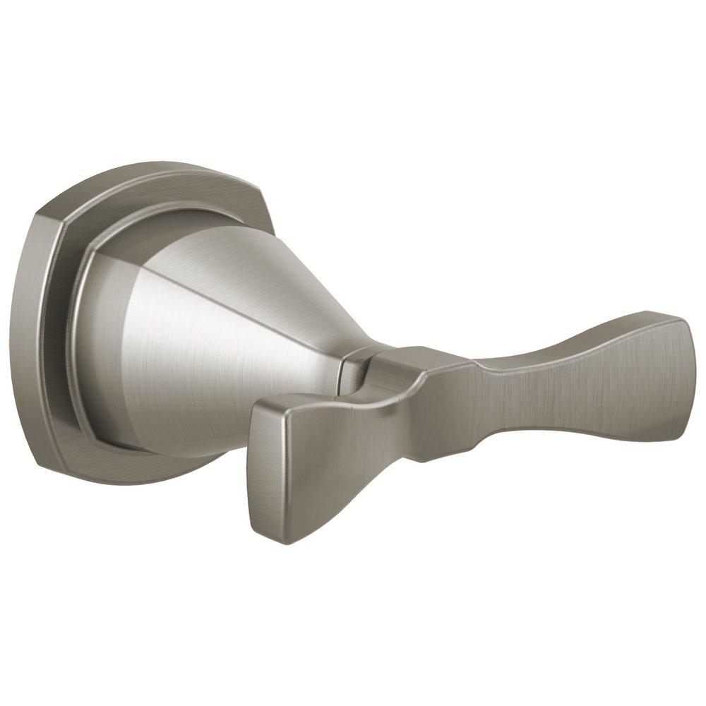 Delta Faucet Brilliance&reg; Stainless 2-Hook Robe Hook 
