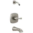 Single Handle Multi Function Bathtub & Shower Faucet in Stainless (Trim Only)