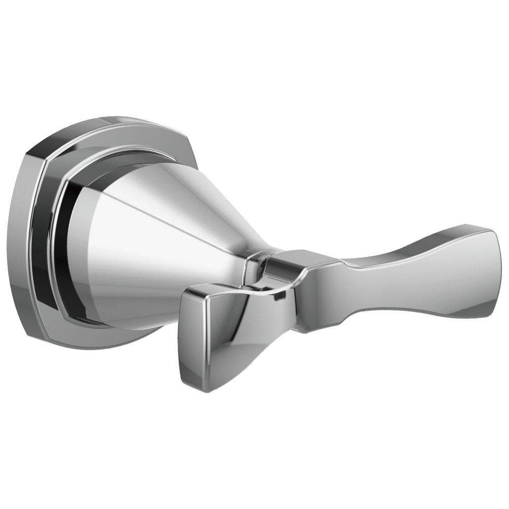 Delta Faucet Chrome 2-Hook Robe Hook 