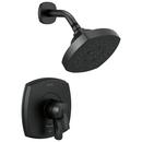 Single Handle Multi Function Shower Faucet in Matte Black (Trim Only)