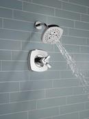 Delta Faucet Matte Black Single Handle Multi Function Shower Faucet (Trim Only) 