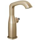 Single Handle Monoblock Bathroom Sink Faucet in Brilliance® Champagne Bronze (Handle Sold Separately)