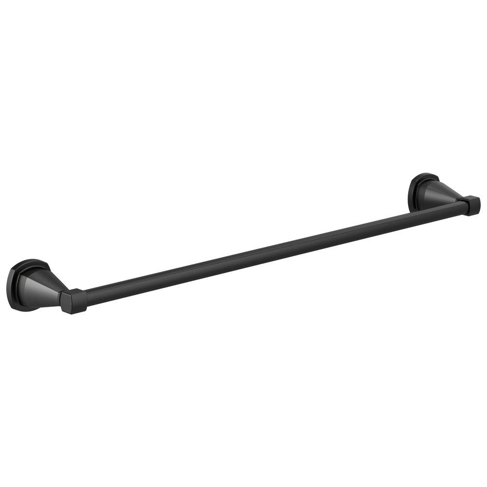 Delta Faucet Matte Black 24 in. Towel Bar 