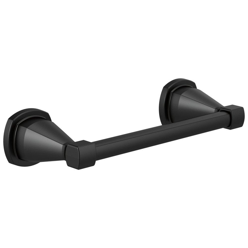 Delta Faucet Matte Black 8 in. Towel Bar 