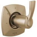 Delta Faucet Brilliance&reg; Champagne Bronze 3 Setting Single Handle Zinc Diverter Trim 