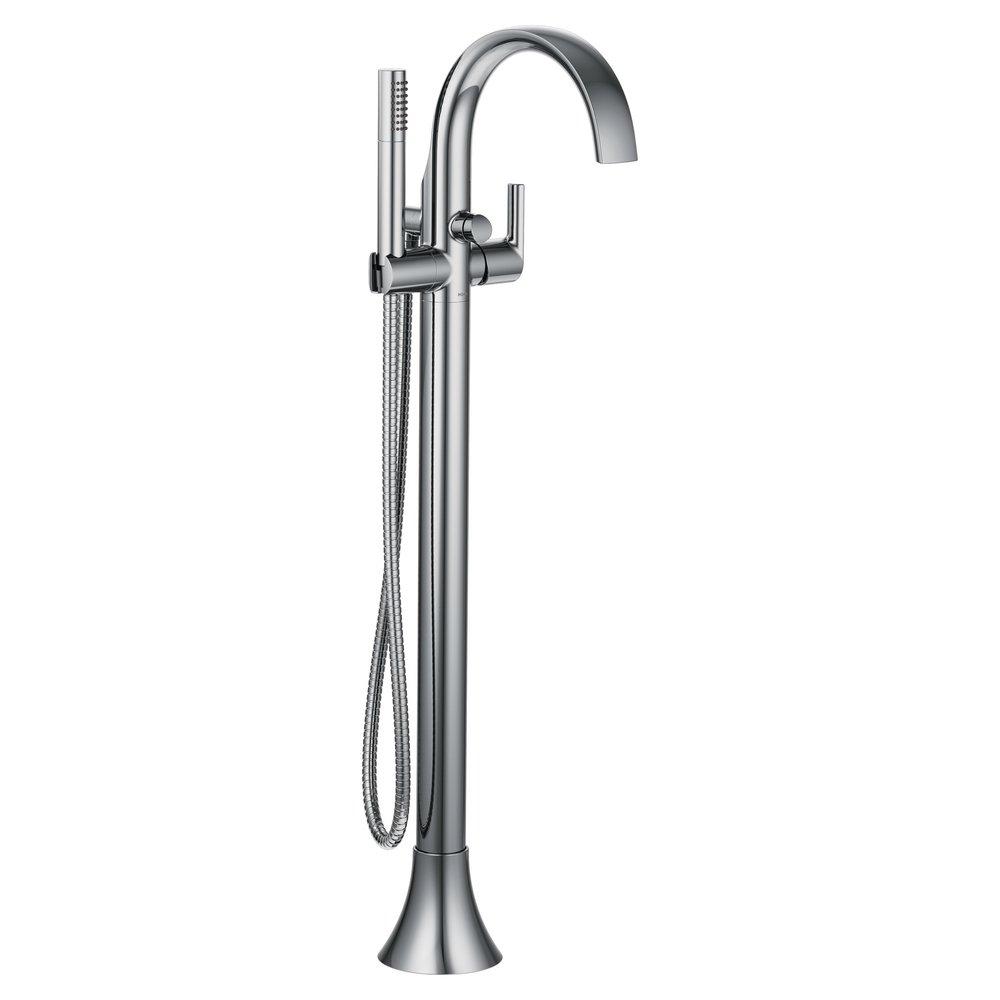 Moen Chrome Single Handle Lever Floor Mount Filler 