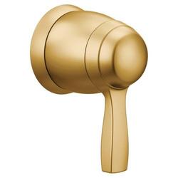 Single Handle Volume Control Valve Trim in Brushed Gold