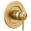 Single Handle Thermostatic Valve Trim in Brushed Gold