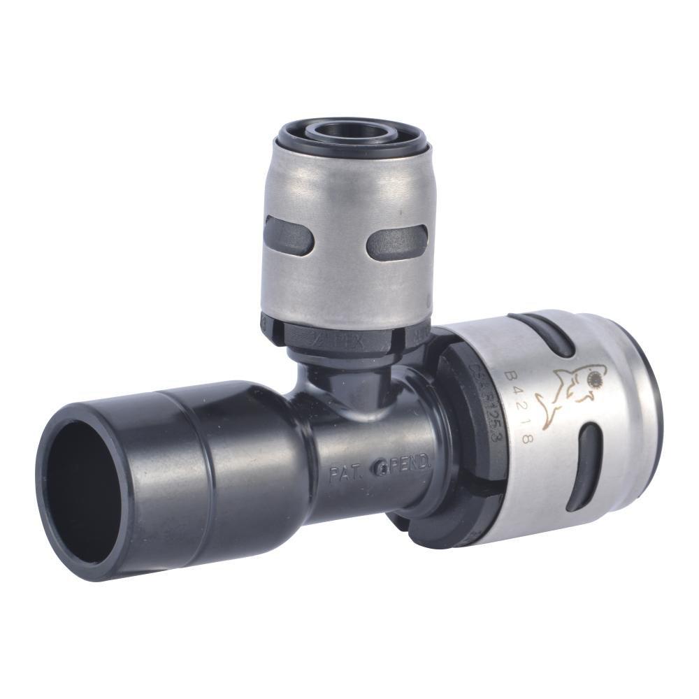 SharkBite&reg; Plastic PEX Push Street Tee (Count of 3) 