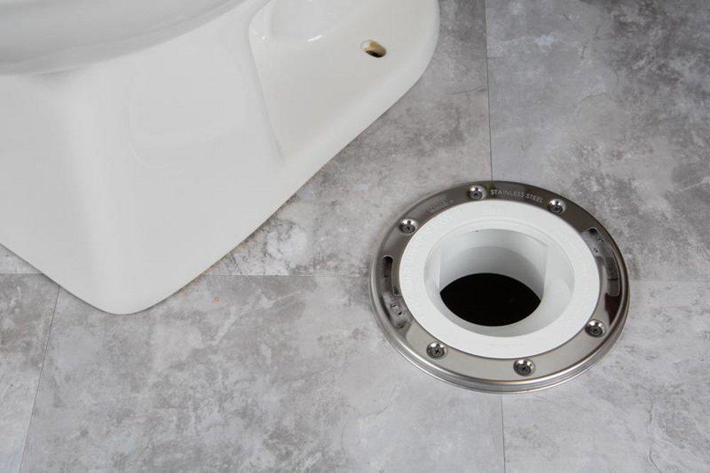 Oatey&reg; White 3 x 4 in. PVC Closet Flange 