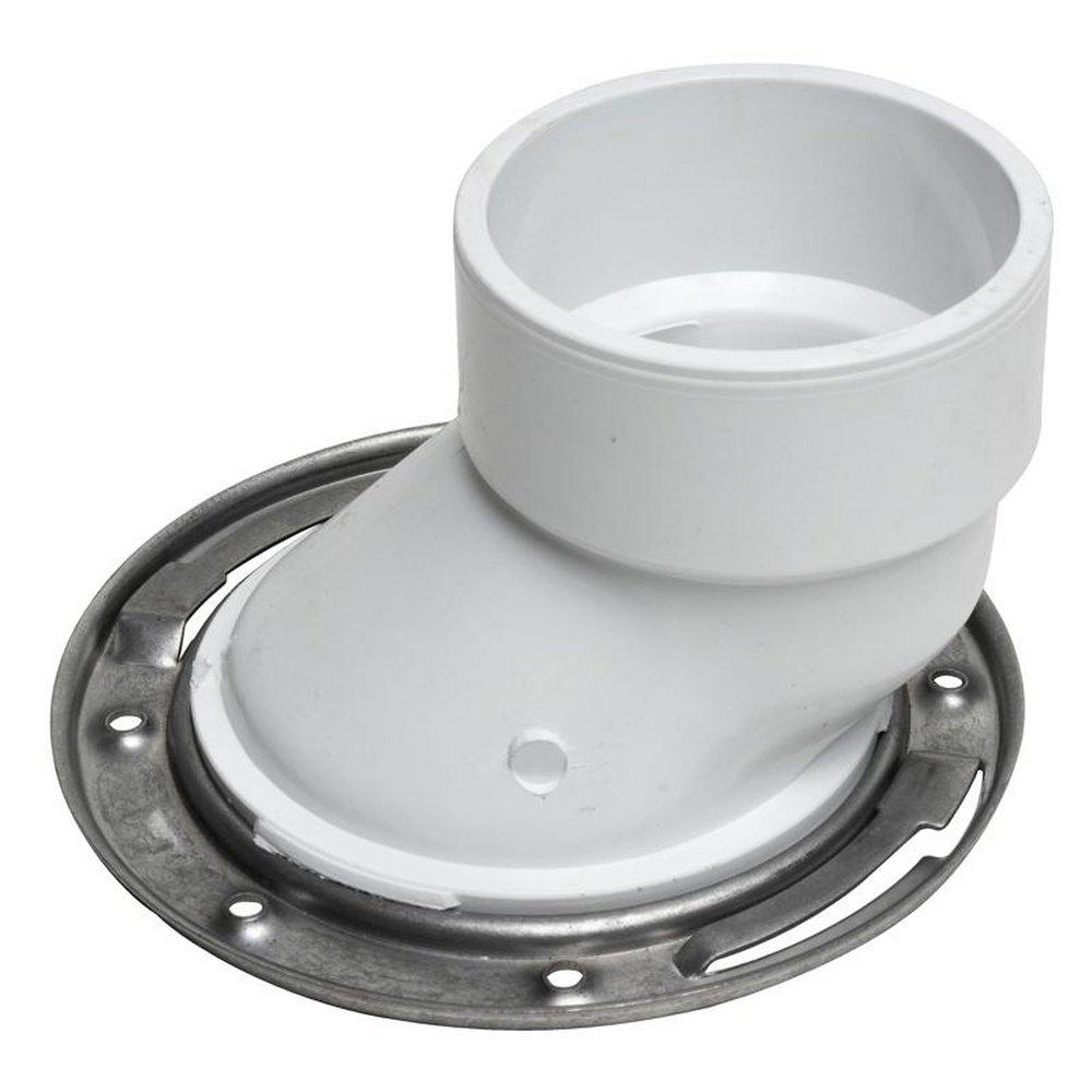 Oatey&reg; White 3 x 4 in. PVC Closet Flange 