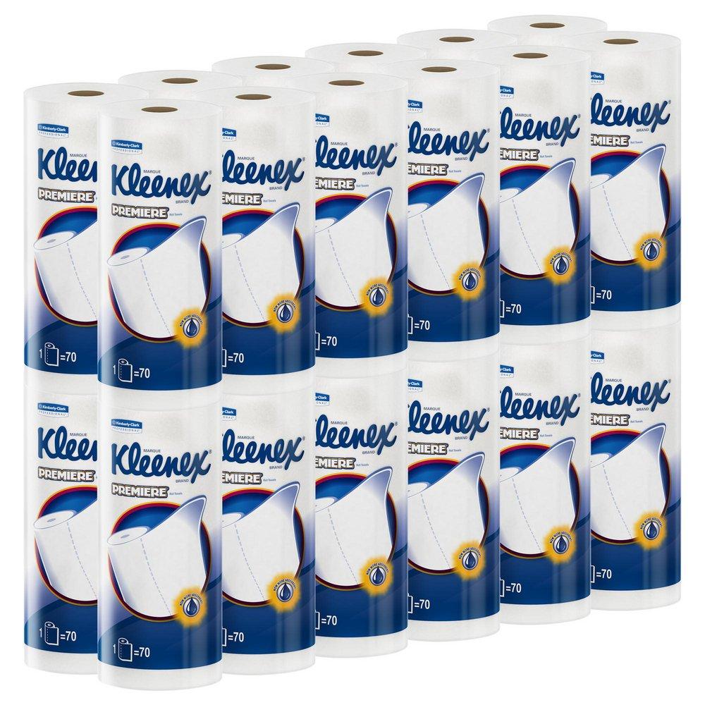Kimberly Clark White Kitchen Towel Roll in White 