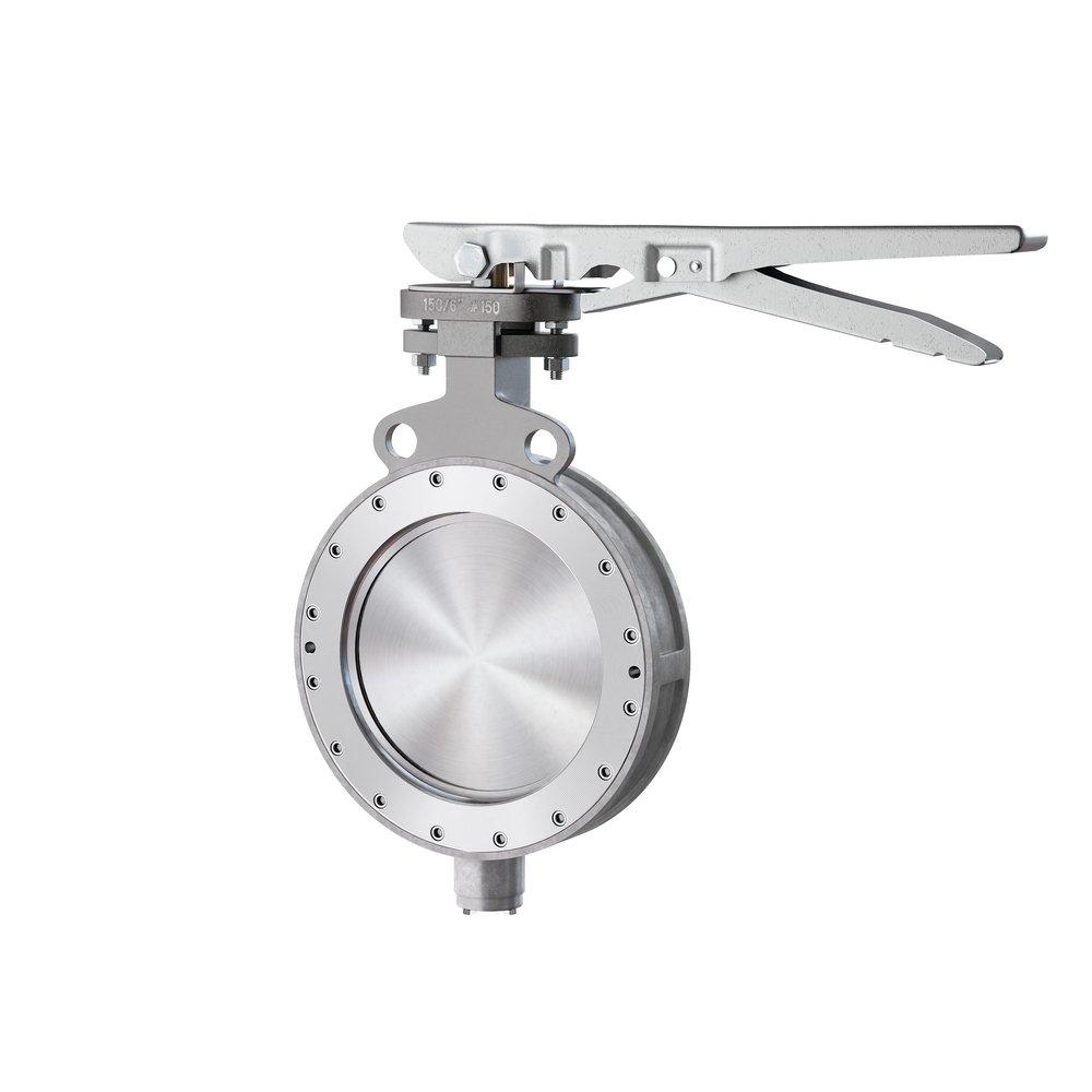FNW&reg; Carbon Steel Wafer Hyperseat&trade; Lever Handle Butterfly Valve 