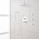 Two Handle Single Function Shower System in Chrome