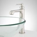 Signature Hardware Brushed Nickel Single Handle Vessel Filler Bathroom Sink Faucet 