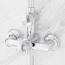 COOPER THERMOSTATIC EXPOSED PIPE SHOWER WITH HAND SHOWER - CHROME 