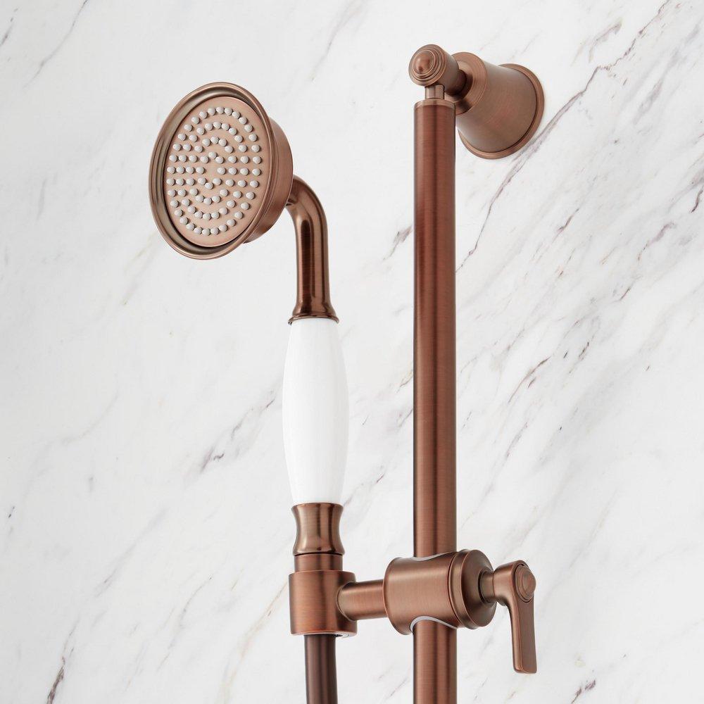 Signature Hardware Oil Rubbed Bronze Single Handle Single Function Shower System 