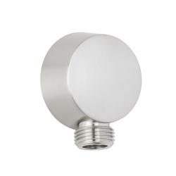 Round Wall Supply Elbow in Brushed Nickel