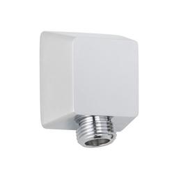 Square Wall Supply Elbow in Chrome