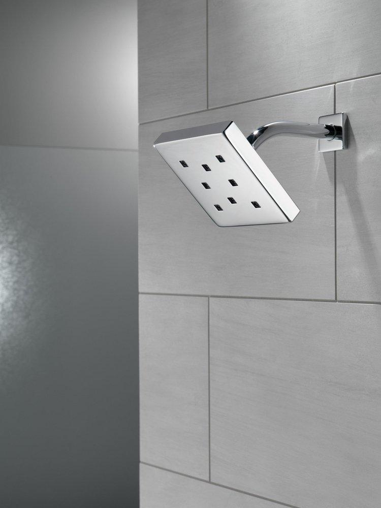 Delta Faucet Chrome Single Function Drench Rain Showerhead 