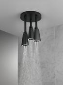 Delta Faucet Matte Black Single Function Showerhead 