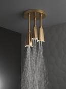 Delta Faucet Matte Black Single Function H2Okinetic&reg; PowerDrench&trade; Spray Showerhead 