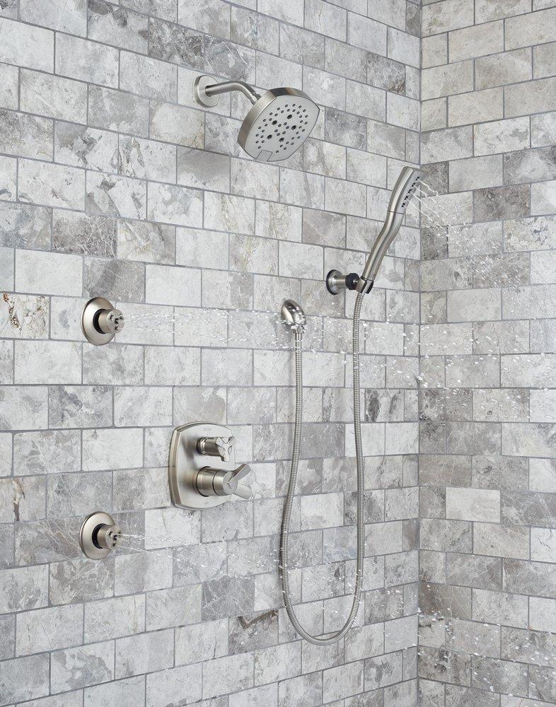 Delta Faucet Stainless Shower Flange 