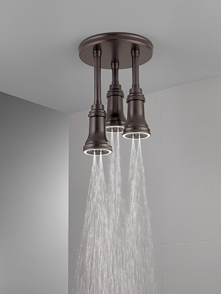 Delta Faucet Venetian Bronze Single Rain Showerhead 