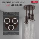 Delta Faucet Venetian Bronze Single Rain Showerhead 