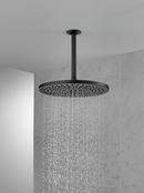Delta Faucet Matte Black Single Function Soft Rain Showerhead 