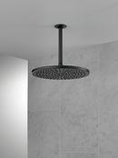 Delta Faucet Matte Black Single Function Soft Rain Showerhead 
