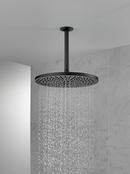 Delta Faucet Matte Black Single Function Soft Rain Showerhead 