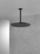 Delta Faucet Matte Black Single Function Soft Rain Showerhead 