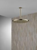 Delta Faucet Matte Black Single Function Rain Showerhead 