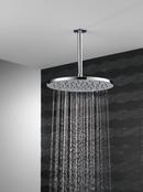 Delta Faucet Matte Black Single Function Rain Showerhead 
