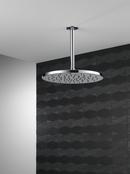 Delta Faucet Matte Black Single Function Rain Showerhead 