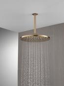 Delta Faucet Matte Black Single Function Rain Showerhead 