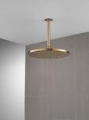 Delta Faucet Matte Black Single Function Rain Showerhead 