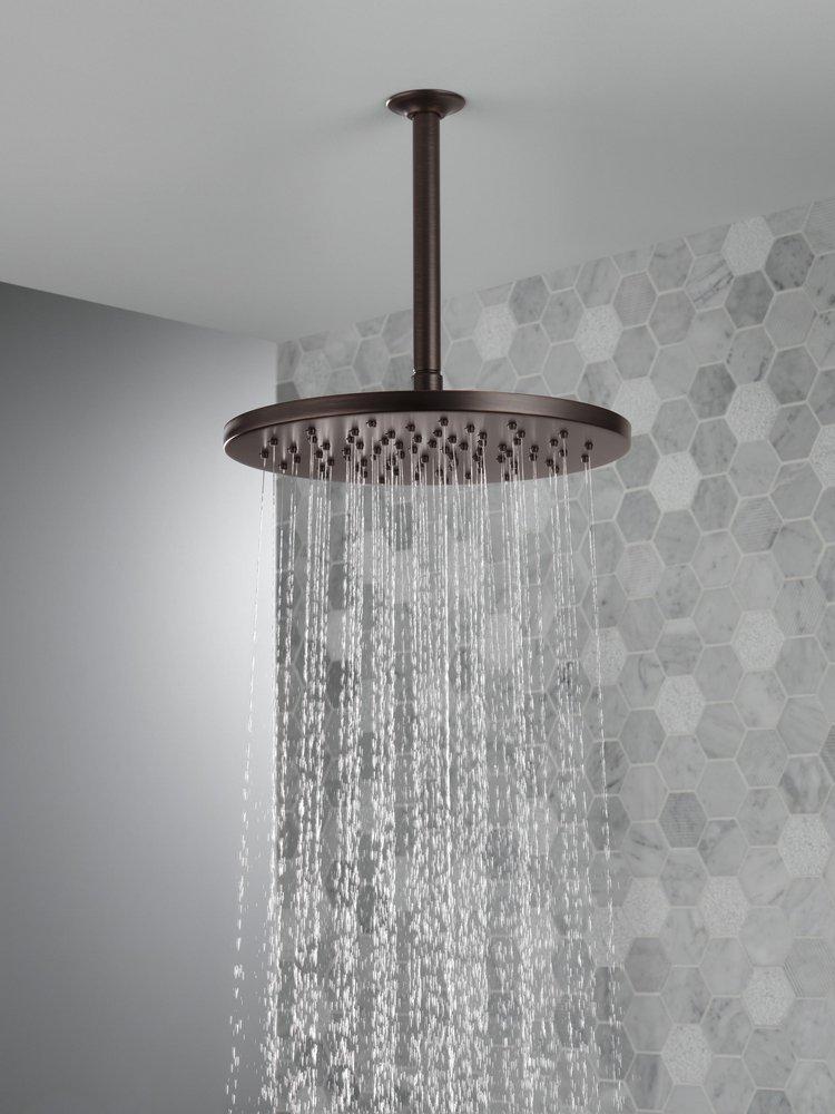 Delta Faucet Venetian Bronze Single Function Rain Showerhead 