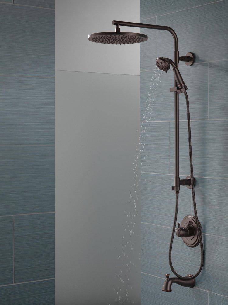Delta Faucet Venetian&reg; Bronze Single Function Rain Showerhead 