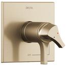 Two Handle Thermostatic Valve Trim in Brilliance® Champagne Bronze