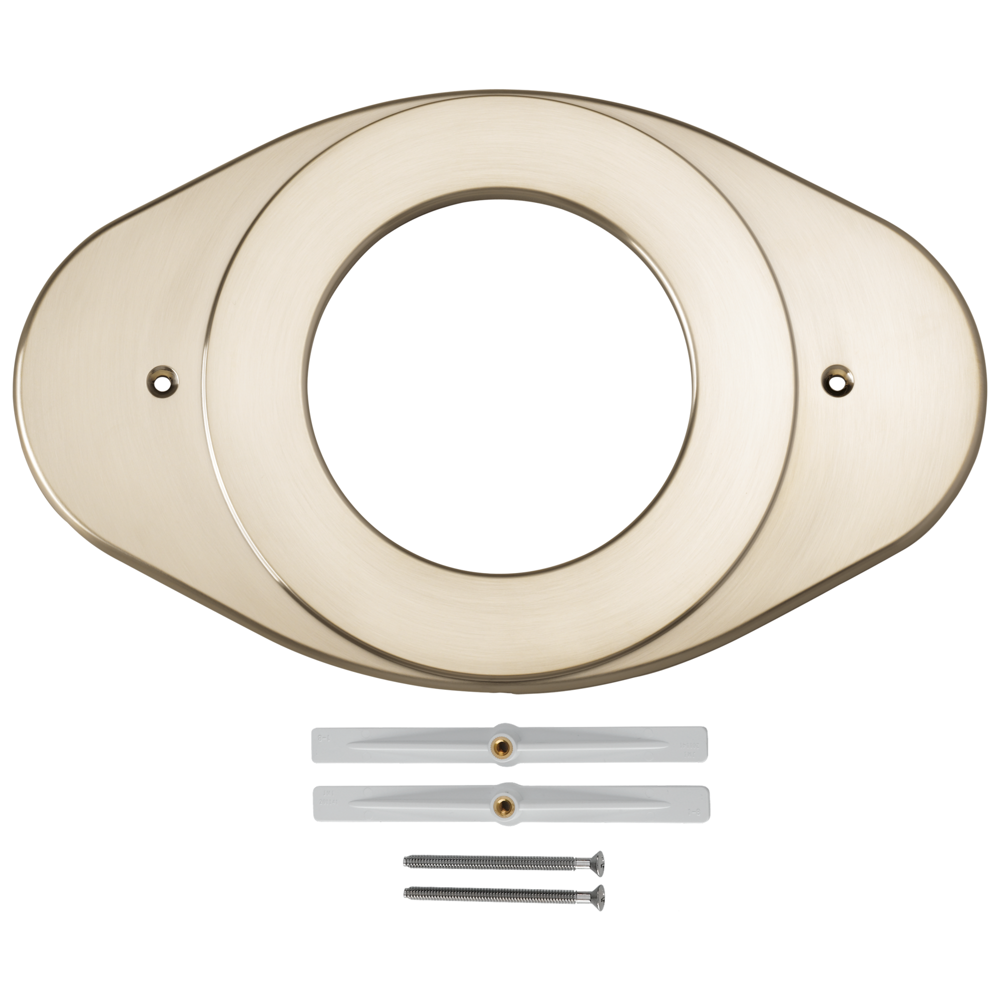 Delta Faucet Champagne Bronze 5-1/8 in. Brass Escutcheon 