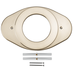 8 in. Brass Flexible Escutcheon in Brilliance&reg; Champagne Bronze