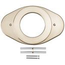 8 in. Brass Flexible Escutcheon in Brilliance® Champagne Bronze