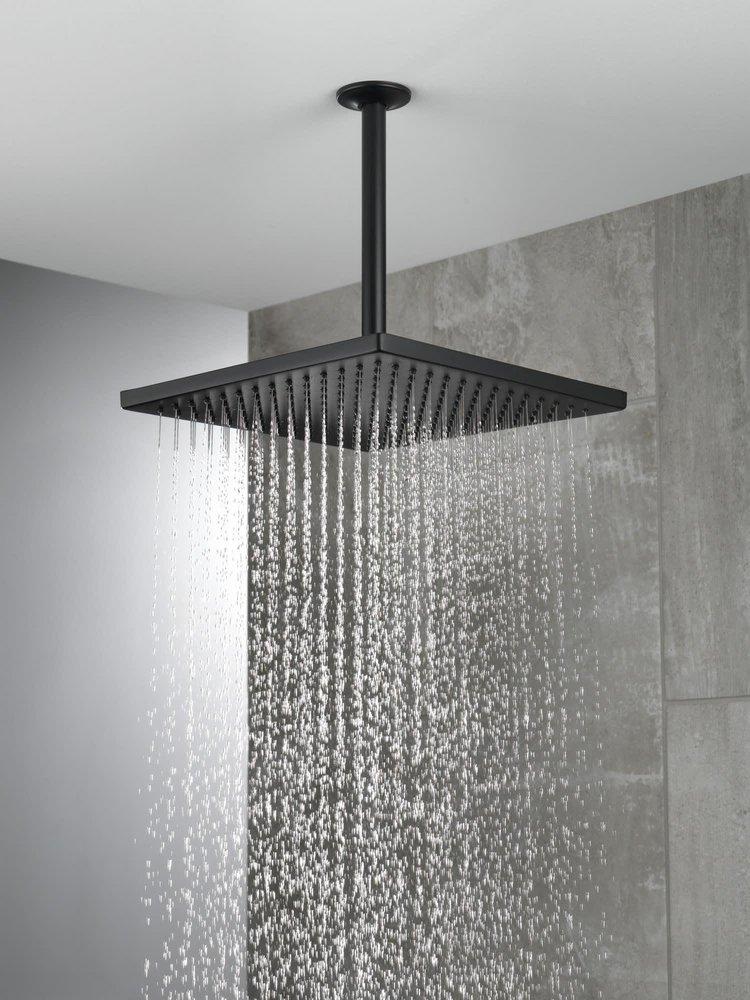 Delta Faucet Brilliance Champagne Bronze Single Function Rain Showerhead 