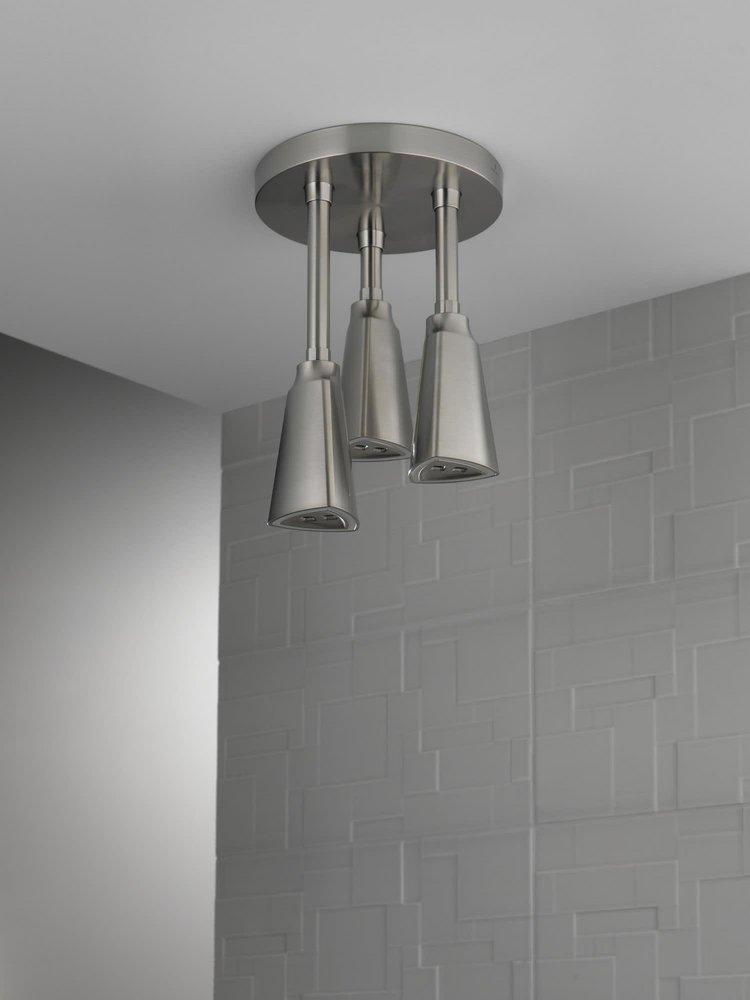 Delta Faucet Brilliance&reg; Champagne Bronze Single Function H2Okinetic&reg; PowerDrench&trade; Spray Showerhead 