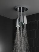 Delta Faucet Brilliance&reg; Champagne Bronze Single Function H2Okinetic&reg; PowerDrench&trade; Spray Showerhead 
