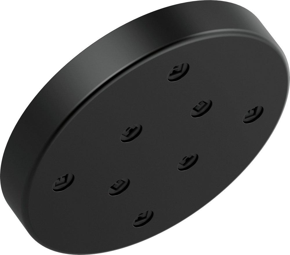 Delta Faucet Matte Black Single Function Drench Showerhead 