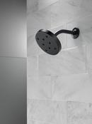 Delta Faucet Matte Black Single Function Drench Showerhead 